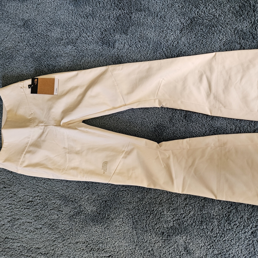 The North Face Cream Snow Pants